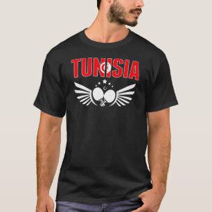 Camiseta Tunísia - Mesa de apoio à Tênis tunisiana Ping T