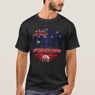 Camiseta Tunísia Tunisiano Australiano Austrália Raízes da