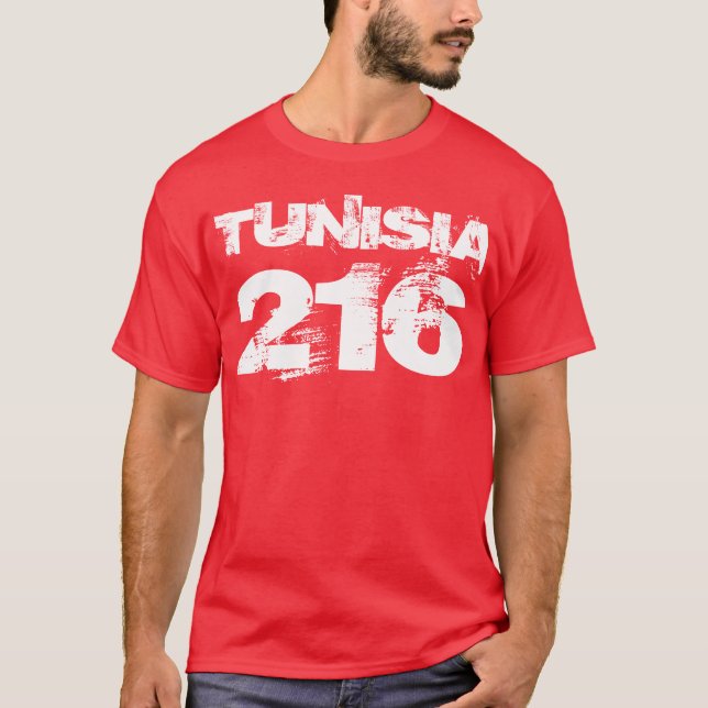 Camiseta Tunísia XZZX T (Frente)