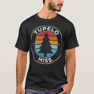 Camiseta Tupelo Mississippi MS Vintage Graphic Retro 70s Pu