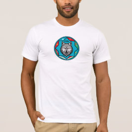 Camiseta Turan Flags Wolf Design