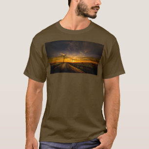 Camiseta Turbina Eólica Sunrise