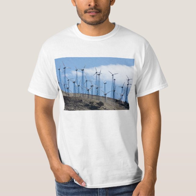 Camiseta Turbinas eólicas (Frente)
