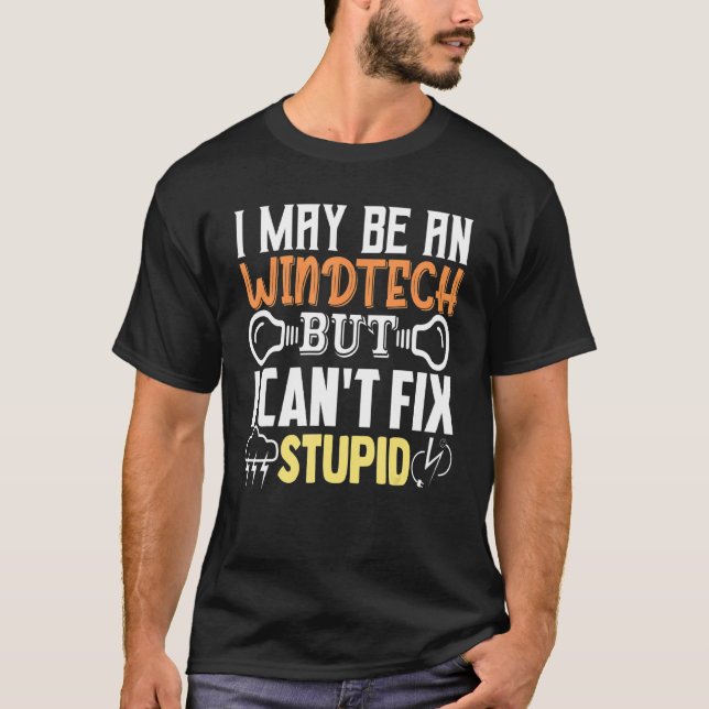 Camiseta Turbine Tech Eu posso ser uma Windtech mas não pos (Frente)