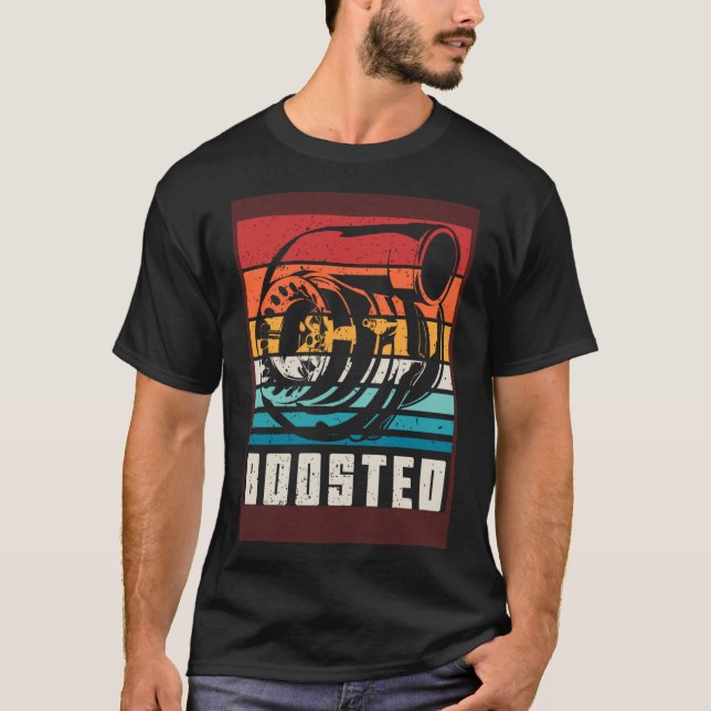 Camiseta Turbo Car De Carro Aumentado (Frente)