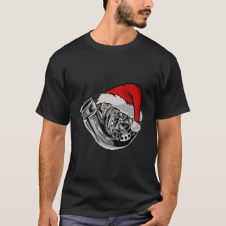 Camiseta Turbo Entusiasta de Carros Feios de Natal Corrida 