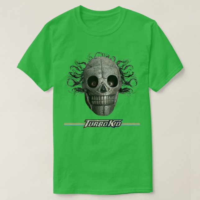 Camiseta Turbo Kid Turbo Skeleton2015 VHSGasm Vídeo HORROR (Frente do Design)