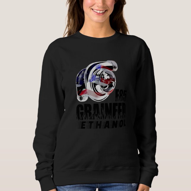 Camiseta Turbocharger Drag Racing Race Car Turbo Grain Fed (Frente)