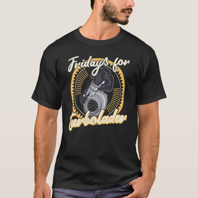 Camiseta Turbocompressor Túmulo de Automóveis 15 (Frente)