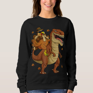 Camiseta Turca Andando Dinossauro T rex Boys Crianças Engra