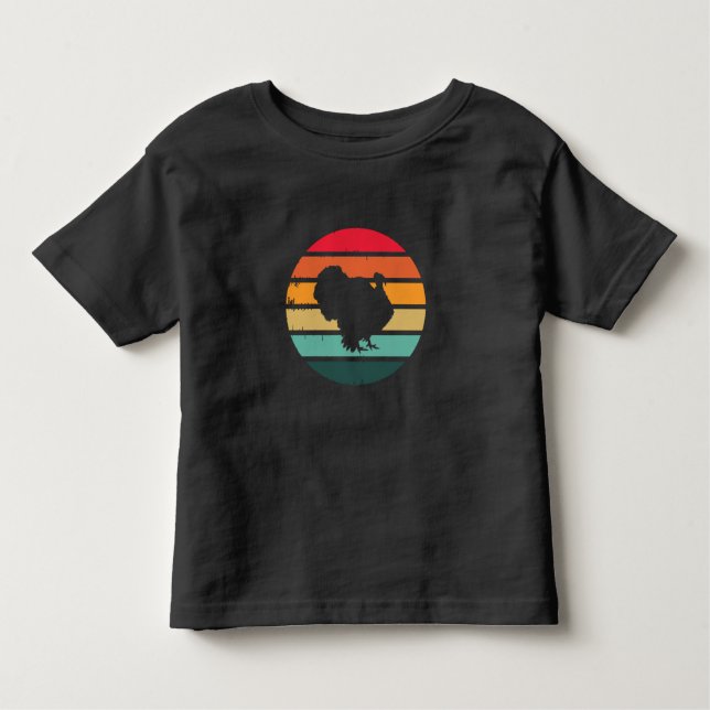 Camiseta Turca Bird Thankplaying Vintage Sunset (Frente)