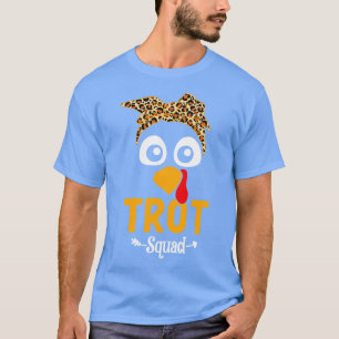Camiseta Turca Trot Squad Engraçado Filme Corrente de Ação