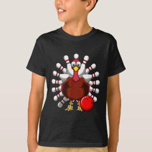 Camiseta Turcas Jogadores De Boliche Caiem Vibes Thanksgi
