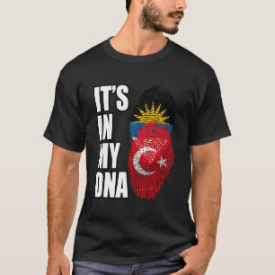 Camiseta Turco E Antiguano Mix Heritage Dna Flag