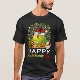 Camiseta Turco Tênis Rackets Xmas Lights Hallo