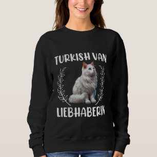 Camiseta TURCO VAN LIEBHABERIN Katzenmama Turco Van cat