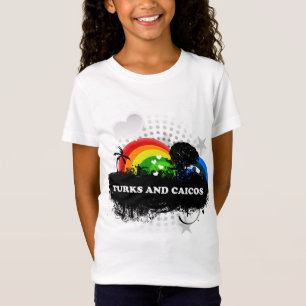 Camiseta Turcos frutados bonitos e Caicos