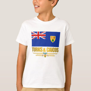 Camiseta Turcos & roupa do orgulho de Caicos