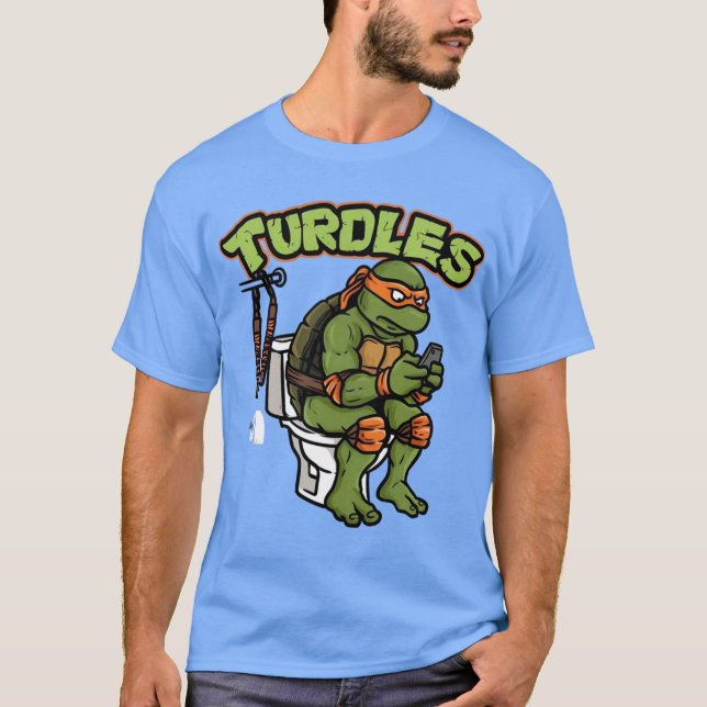 Camiseta TURDLES menina vintage (Frente)