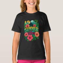 Camiseta Turiana Tropical Summer Vibes - Floral Ne