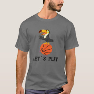 Camiseta Turiano Joga O Basquete De Jogo