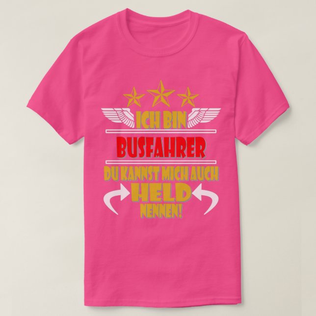 Camiseta Turismo de ônibus com condutor (Frente do Design)