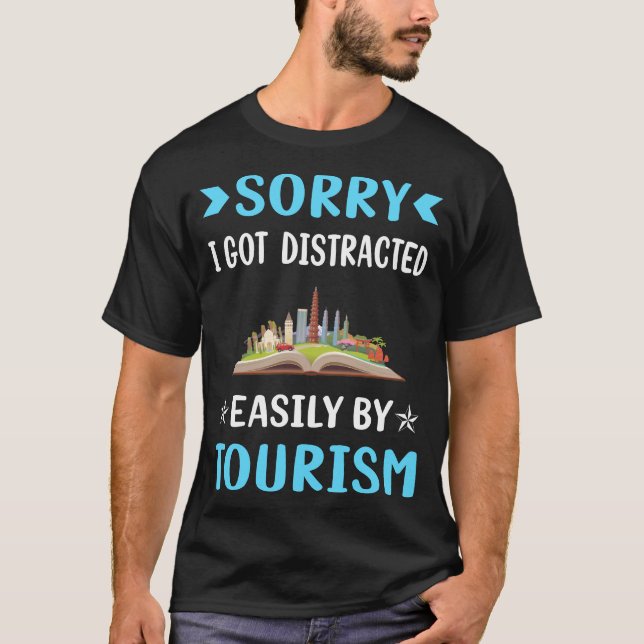 Camiseta Turismo Distraído (Frente)