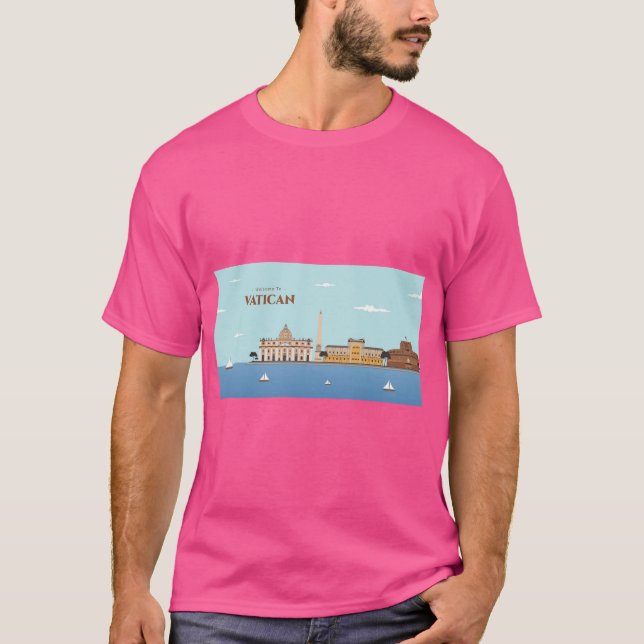 Camiseta Turismo em Itália (Frente)
