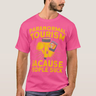 Camiseta Turismo Paranormal Assombrado Casa Ghost Hunter