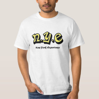 Camiseta Turista Tip# de N.Y.E 1 valor T