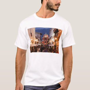 Camiseta Turistas na rua de San Cristobal de Las Casas