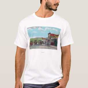 Camiseta Turistas que partem para a cena de Tijuana