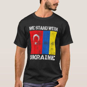 Camiseta Turk Support Ucraniano Nós Defendemos A Ucrânia
