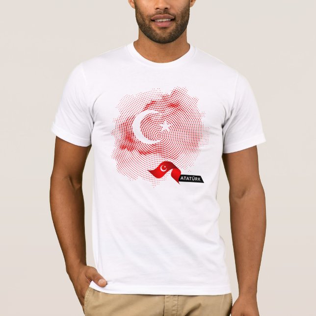 Camiseta Turkey flag (Frente)
