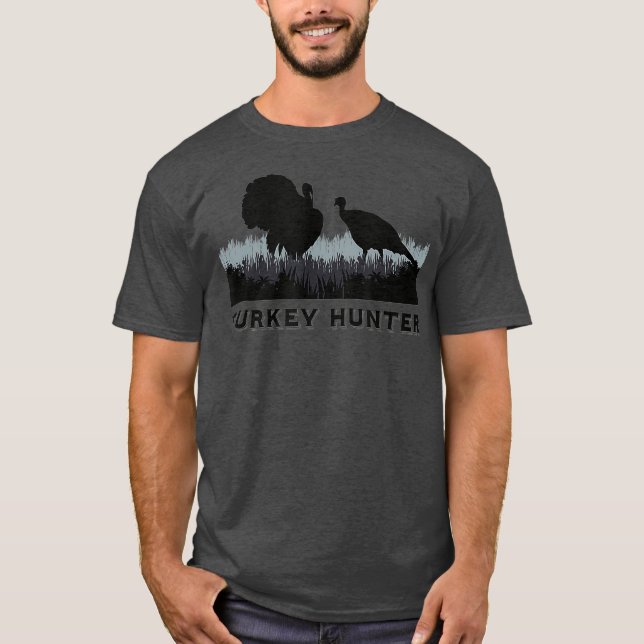 Camiseta Turkey Hunter  Fun Turkey Hunting Apparel (Frente)