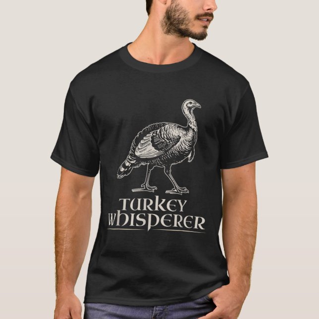 Camiseta Turkey Whisperer Funny Hunting Gift For Men Women  (Frente)
