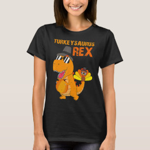 Camiseta Turkeysaurus Rex Dab Turquia Dino Toddler Boys Tha