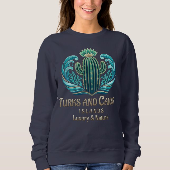 Camiseta Turks and Caicos Islands (Frente)