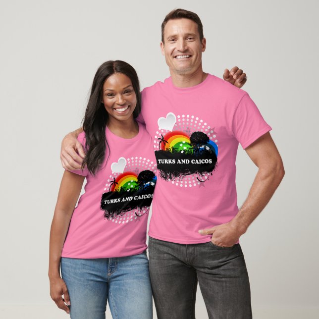 Camiseta Turks E Caicos De Frutas Cutas (Unissex)
