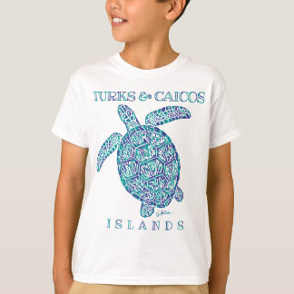 Camiseta Turks e Caicos Ilhas Turcas