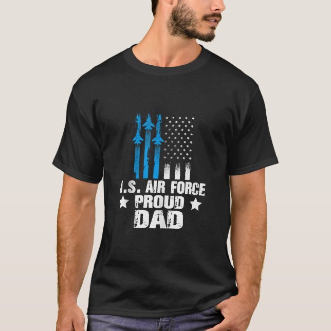 Camiseta Turma da Família de Veteranos Militares da Força A (Frente)