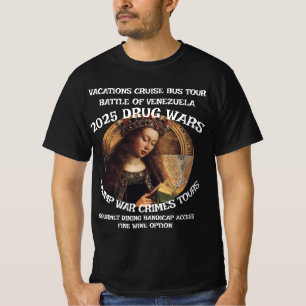 CAMISETA TURMA DA MARINHA GUERRA DAS DROGAS TOUR PEÇA DO AL