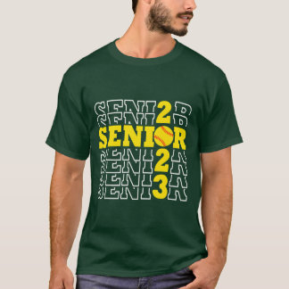 Camiseta Turma de 2023 Softbol Veterano Seniores De Volta à