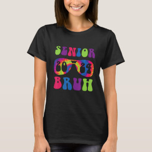 Camiseta Turma de 2024 seniores rapazes escola formandos