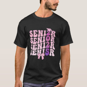 Camiseta Turma de 2025 Senior 2025 Laço Coquete Formatura