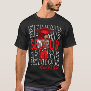 Camiseta Turma de 2026 Senior 2026 Mulheres Negras Meninas