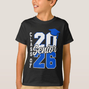 Camiseta Turma De 2026 Sênior 2026 Volta às Aulas 2025 Grad