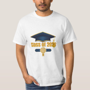 Camiseta Turma de 2026 – Tipografia de Graduação Moderna