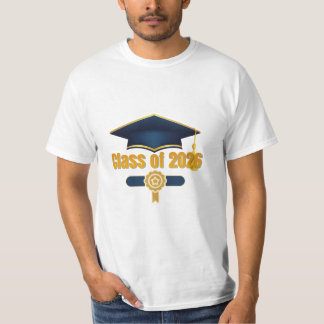 Camiseta Turma de 2026 – Tipografia de Graduação Moderna