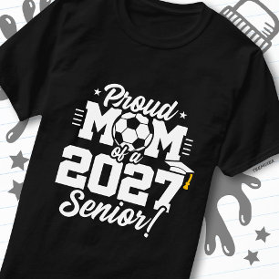 Camiseta Turma de 2027 Formatura do Ensino Médio Futebol Mã
